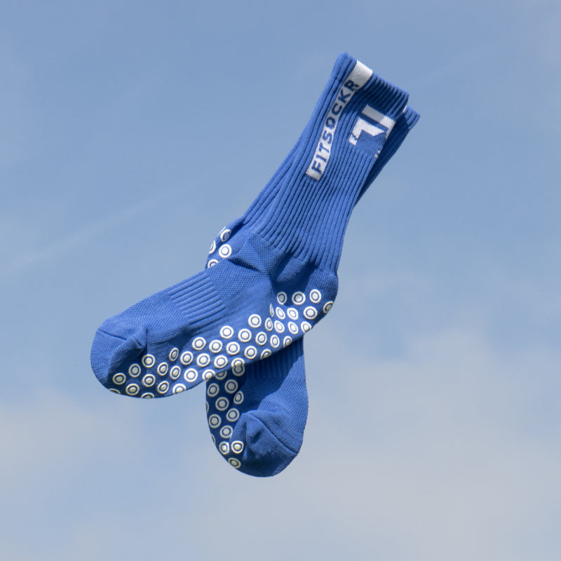 FitSockr Gripsocken - Blau