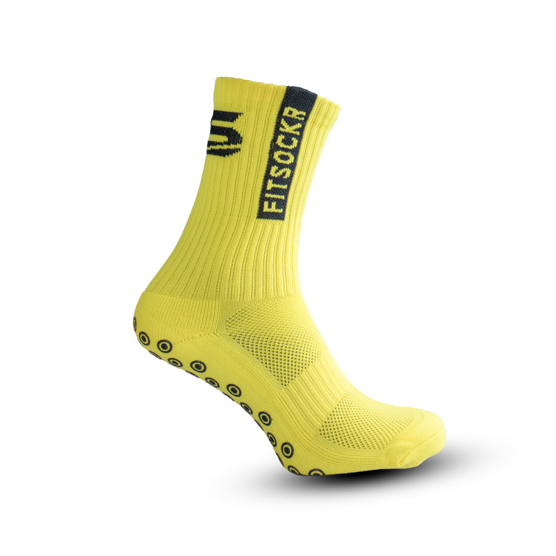 FitSockr Gripsocken - Gelb