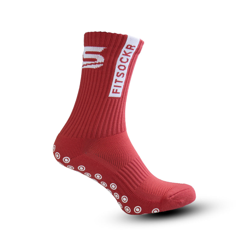 FitSockr Gripsocken - Rot