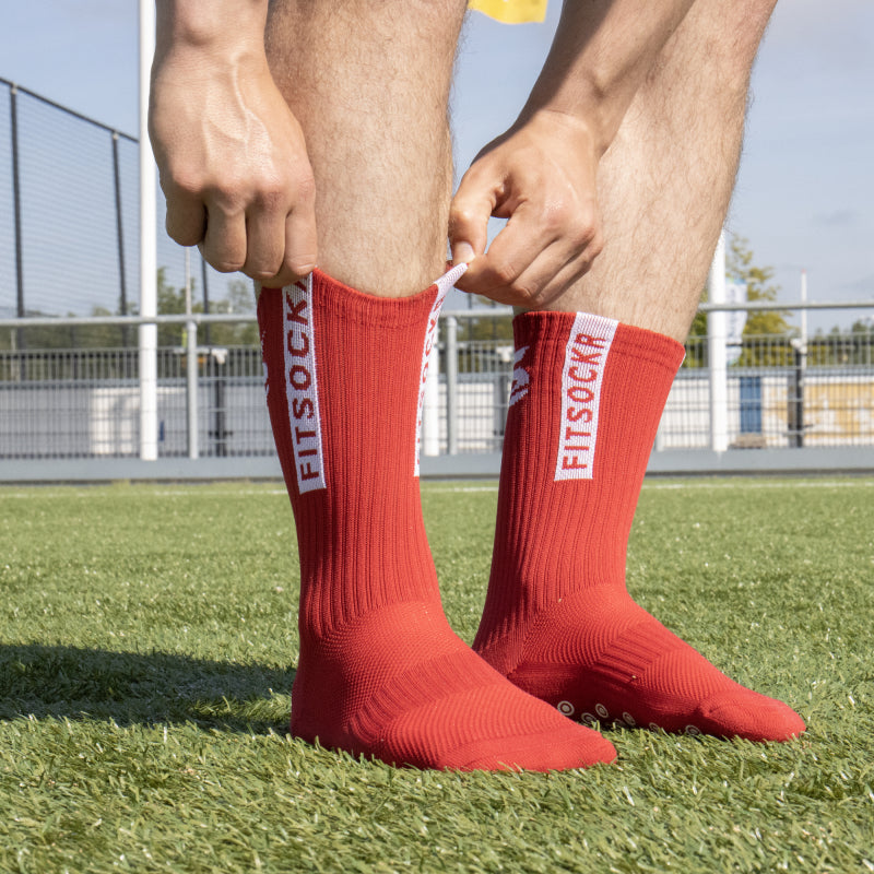 FitSockr Gripsocken - Rot
