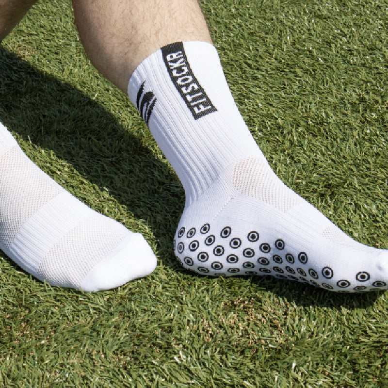 FitSockr Gripsocken - Weiß