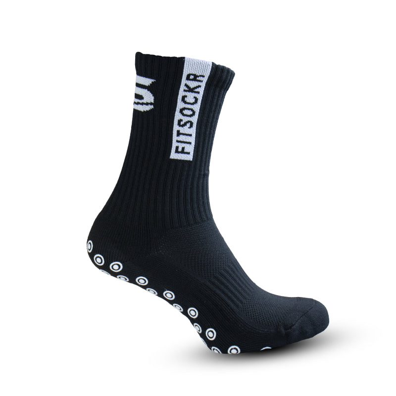 FitSockr Gripsocken - Schwarz