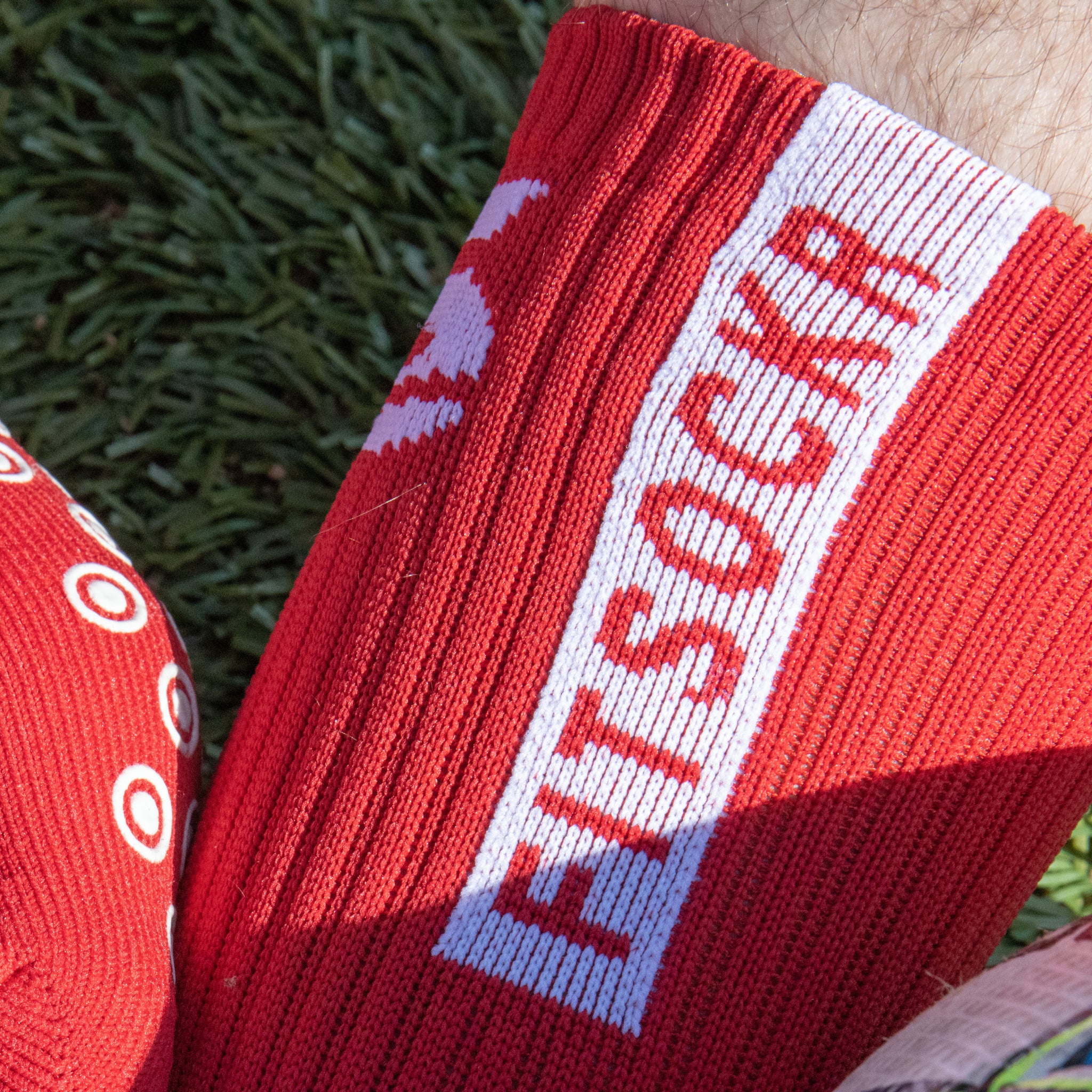 FitSockr Gripsocken Rot