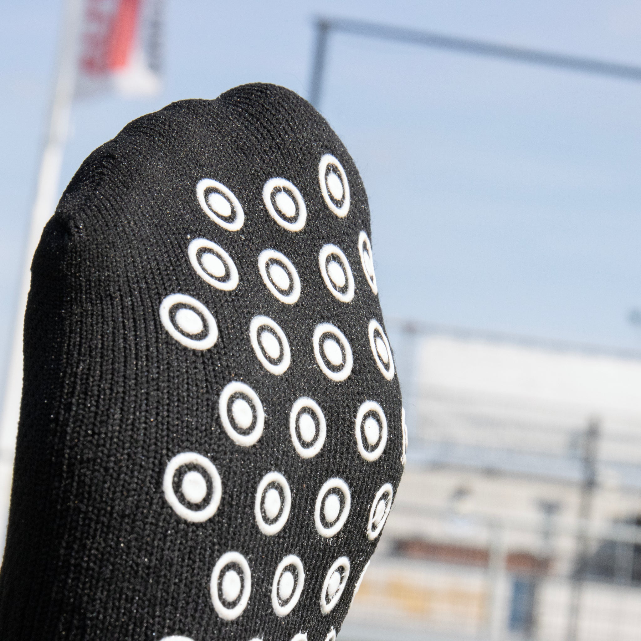 FitSockr Gripsocken Schwarz