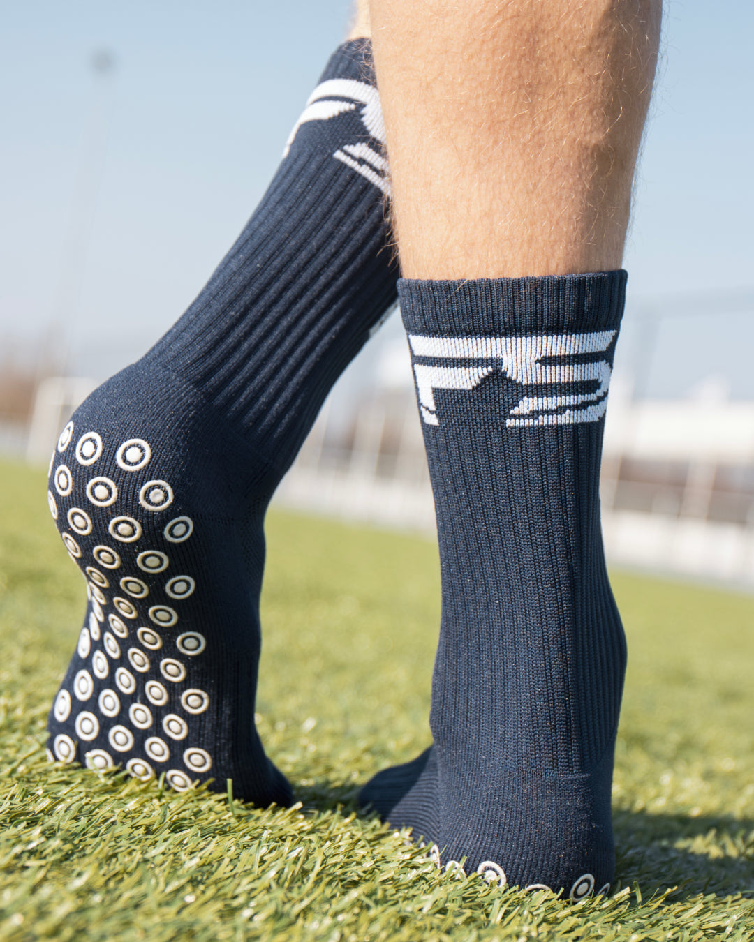 FitSockr Gripsocken - Marineblau