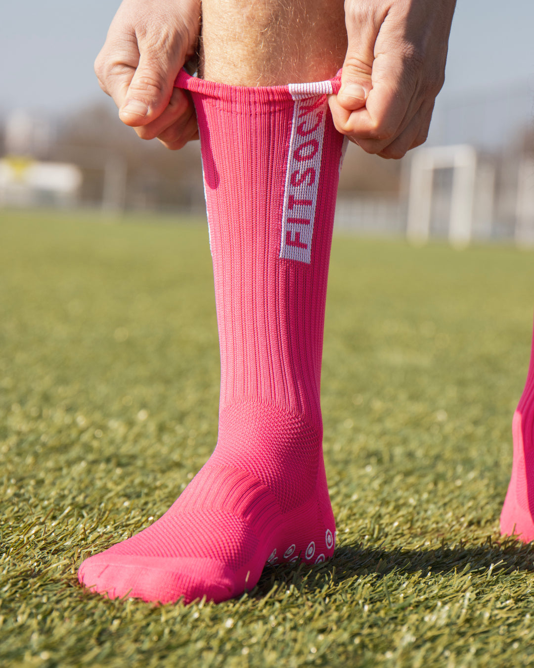 FitSockr Gripsocken - Rosa